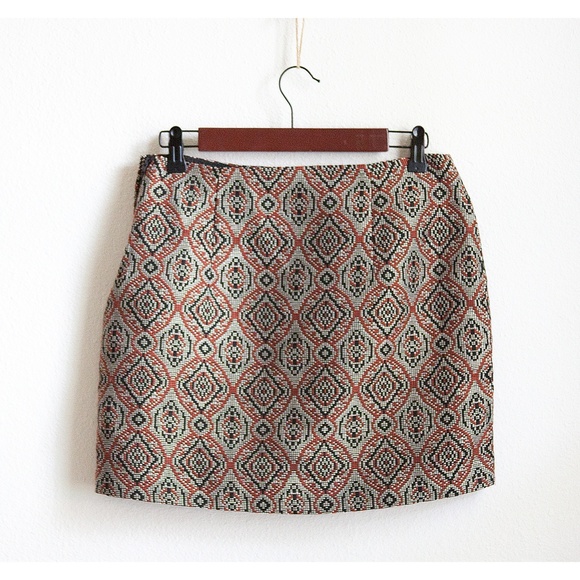 H&M Dresses & Skirts - H&M Mosaic Pattern Mini Skirt